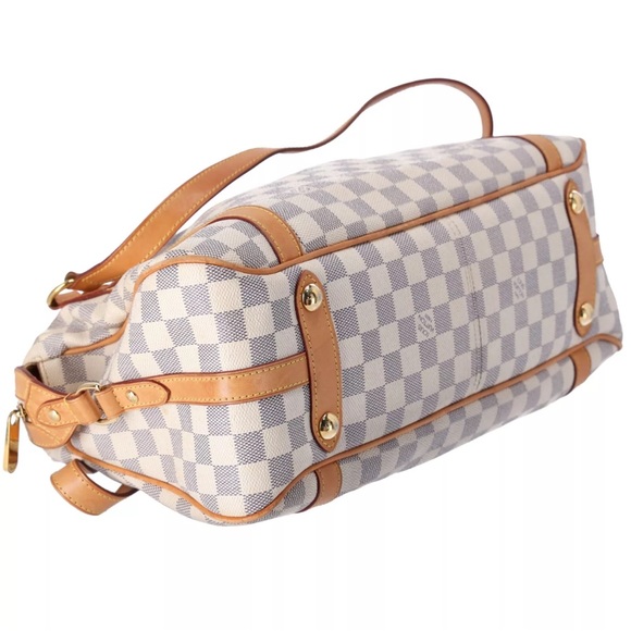 Louis Vuitton Stresa PM Damier Azur Small Shoulder Bag N42220 Beige Multi - Picture 11 of 13
